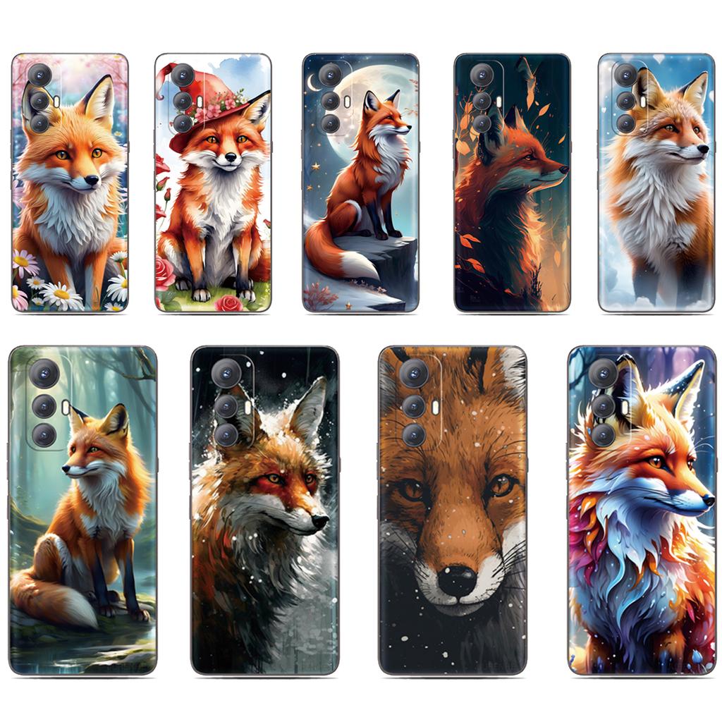 Picture Fox Phone Case For Motorola Moto G35 G75 G71 G34 G53 G96 G22 E40 E30 E20 G13 G14 G42 G31 G41 G30 G20 G10 G50 G51 Cover