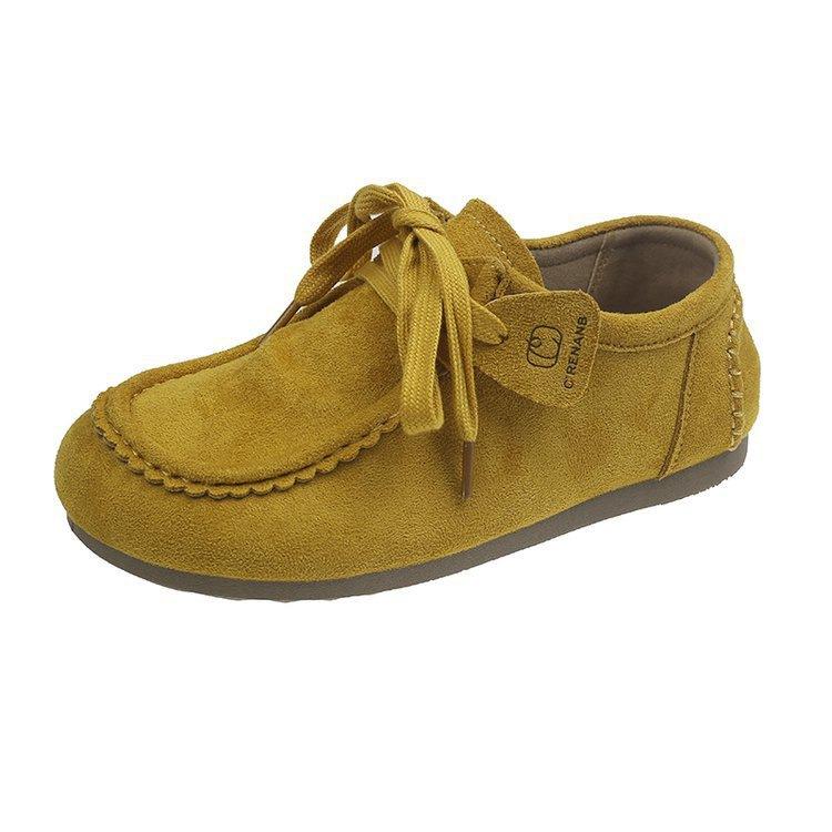 All-inclusive soft-soled single shoes women's new autumn flat-soled casual Doudou