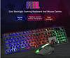 Redikai 832 USB Keyboard and Mouse Set - Luminous Gaming Kit with Colorful Backlight