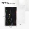 Rainbow airplanes flying on eachother Soft Face Towel Quick Dry Pool Bath Cotton Towels Absorbent Quick