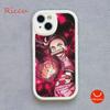 Anime Demon Slayer Kamado Nezuko Pouzdro na telefon pro Iphone 14 13 11 12 Pro MAX 12 MiNi 7 8 plus XS XR Jehněčí kůže Ochranné kryty