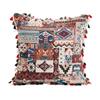 American Retro Pillow Cover Moroccan Flower Ball Living Room Sofa Pillow Geometric Pillow Cushion Pillow Cover