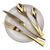 4piece Rainbow Black Flatware Cutlery Set  Stainless Steel Dinnerware Sharp Steak Dinner Knives Forks Tea Spoons Tableware Set