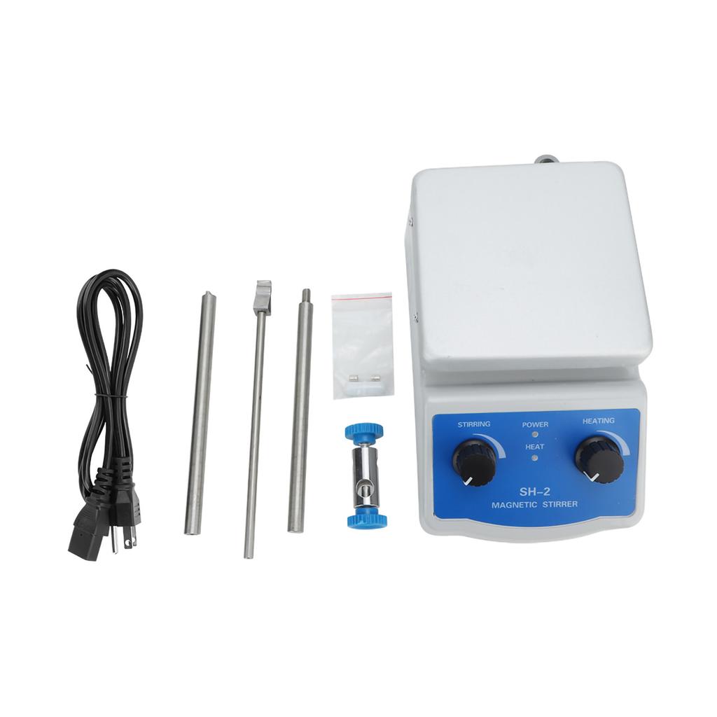 SH‑2 Laboratory Magnetic Stirring Machine Constant Temperature Heating Mixer