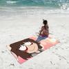 Cartoon One Wheat Mark Will Mike Towel Quick Drying Beach Towels Are Suitable For Swimming Pools Camping Yoga And The Gym