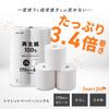 IRIS PLAZA Toilet Single 170m X 6 3x Made In Smart Yell Paper, Ply, Rolls, Length, Japan,