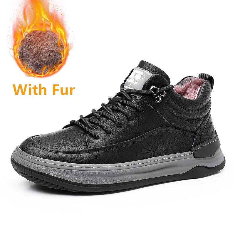 

Мужские зимние плюшевые зимние ботинки в винтажном стиле, мужские кроссовки на шнуровке, прогулочная обувь, молодежные повседневные кроссовки из натуральной кожи для активного отдыха 44