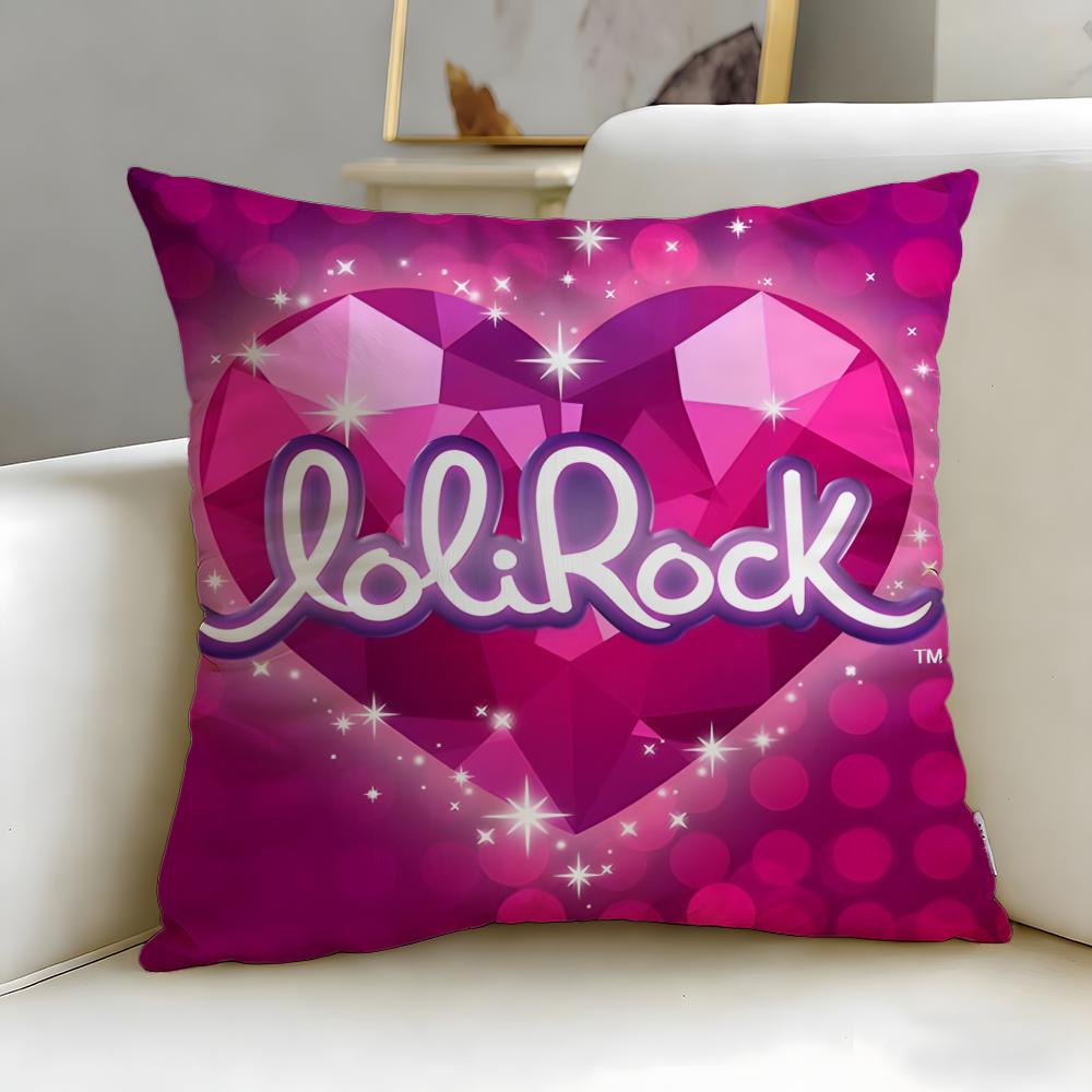 

Классическая мультяшная Наволочка LoliRock Мягкая Легко стирается Универсальная для Дивана Кровати Путешествий и Офиса 30X30cm