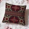 Retro Patterns Cushion Cover Premium Comfort Reversible Pillow Cove Two In One Design for Any Room  Car Interior