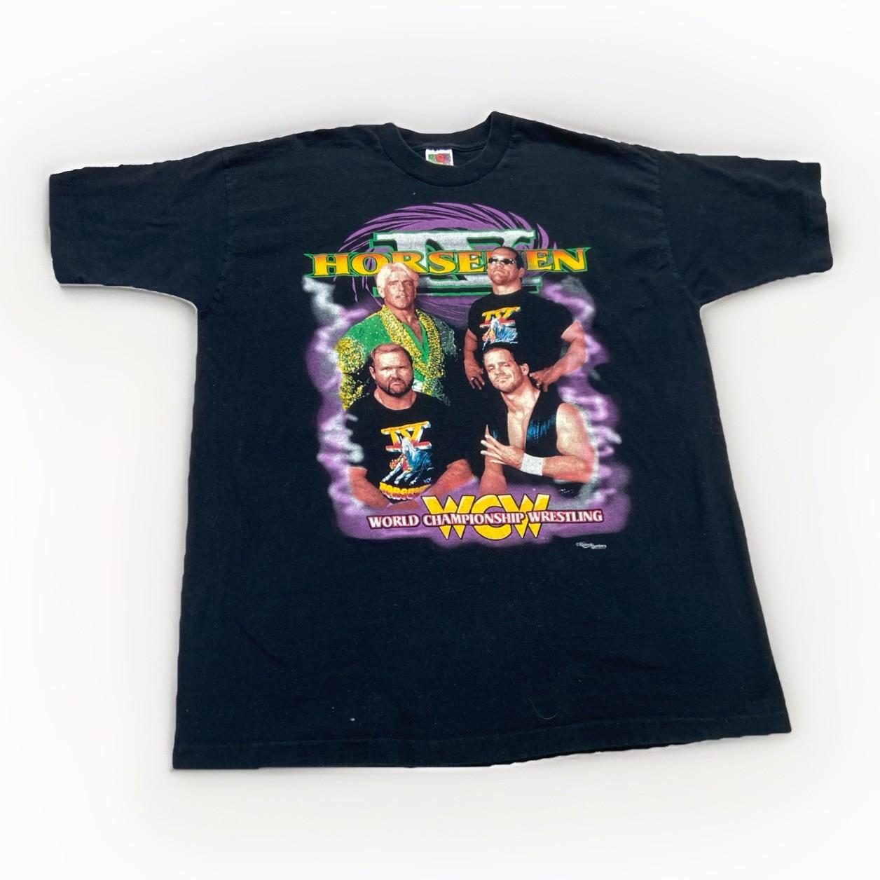 Vintage Four Horsemen Shirt Mens XXL WCW WWF WWE 90s Wrestling Chris Benoit XXXL