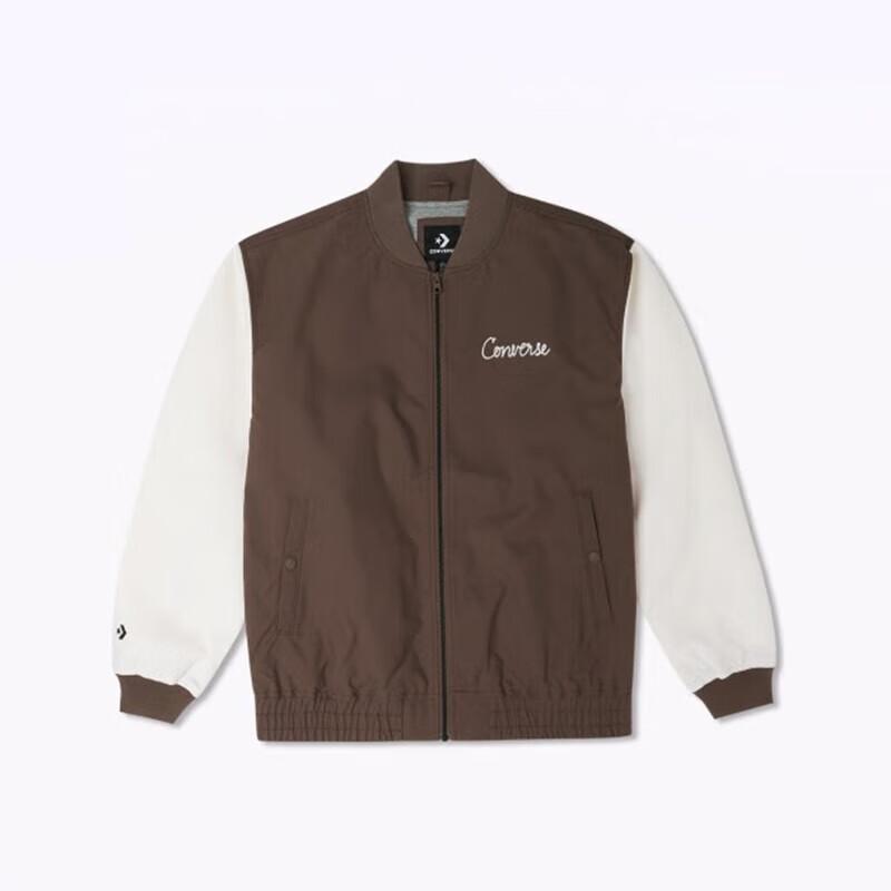 Converse Men s Color-Block Baseball Jacket XL