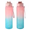 

800Ml/28Oz Large Capacity Sports Water Bottle Leak Proof Colorful Plastic Cup Drinking Outdoor Travel Portable Gy… More A4