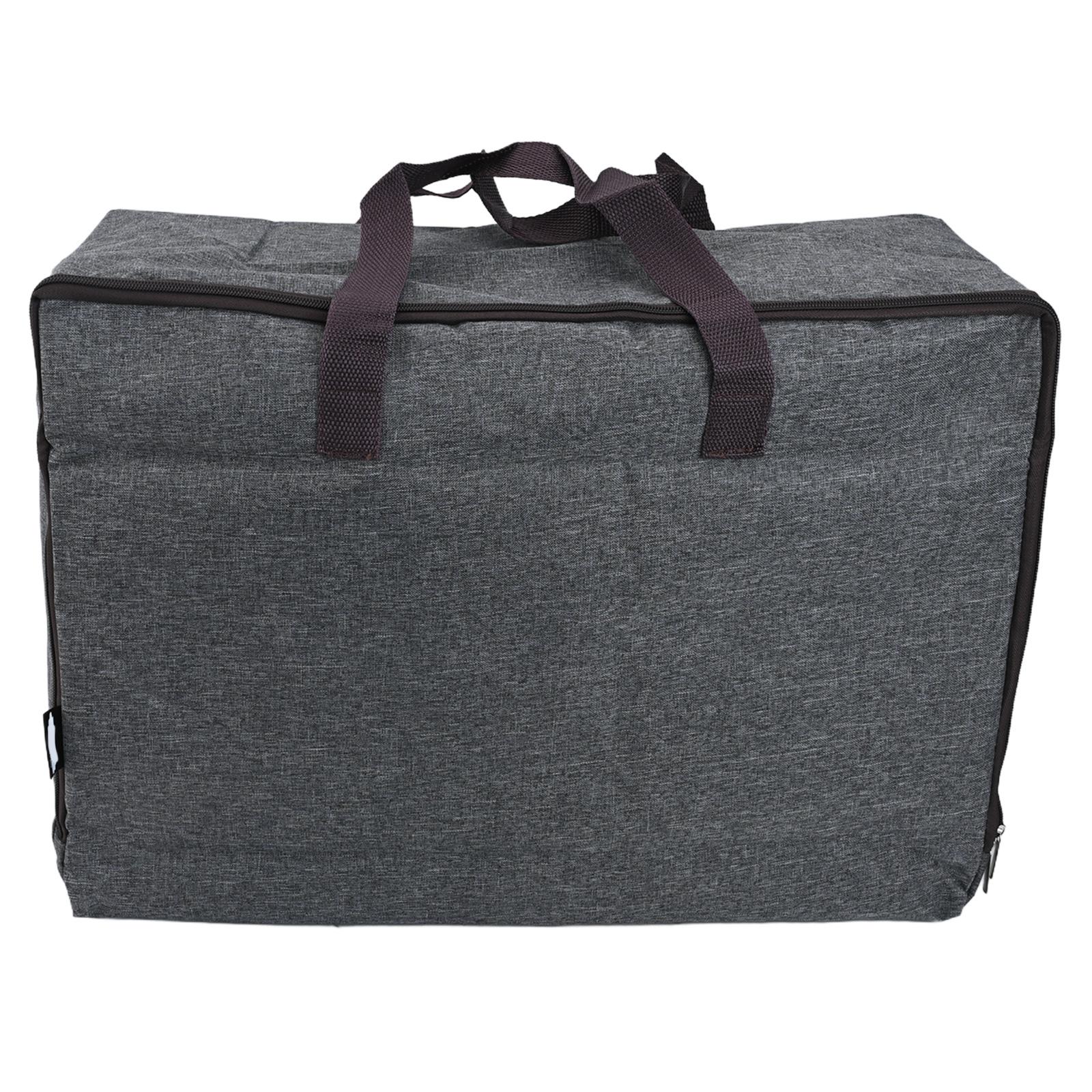 

Foldable Storage Bag Oxford Clothes Storage Bag Water-resistant Long-lasting Spacious Interior Convenient And Practical dark gray M