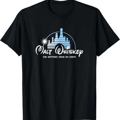 Malt Whiskey The Happiest Drink On Earth THE ORIGINAL T-Shirt