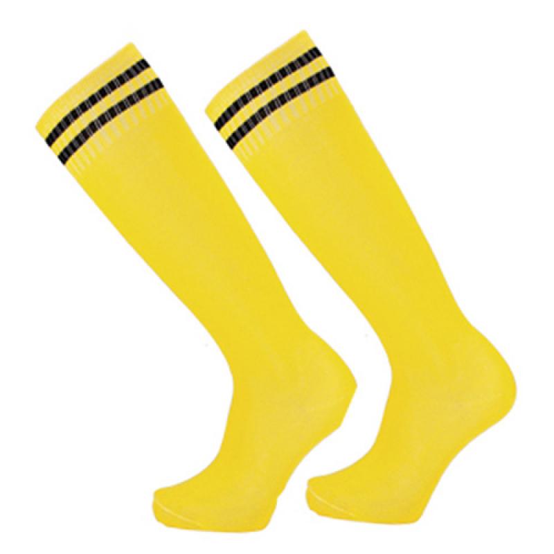 1 Paire Chaussettes de Sport Football Longues Genou Coton Spandex Enfants Legging Bas Football Baseball Cheville Adultes Enfants Chaussettes