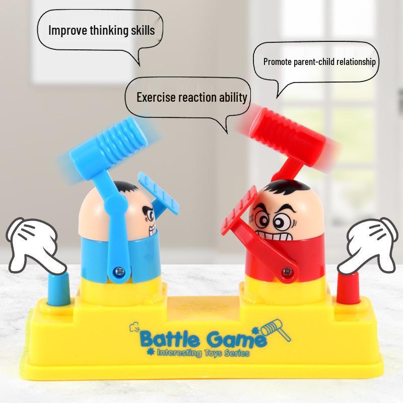 Parent-Child Battle Toy: Double Play Shooting Game with Little Pony Design