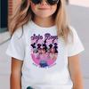 Kpop Demon Hunters Children's Clothing Short Sleeve T-shirt Cute Kpop Demon Hunters T Shirt Harajuku Tshirt for Boys Girls