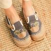 Shallow Mouth Soft Shoes Woman  Female Footwear Casual Sneaker Round Toe New Dress TPR Basic Ethnic Lace-Up 2024