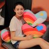Girl Heart Rainbow Love Pillow Plush Toy Doll Girl Bed Sleeping Pillow Doll Children'S Rag Doll