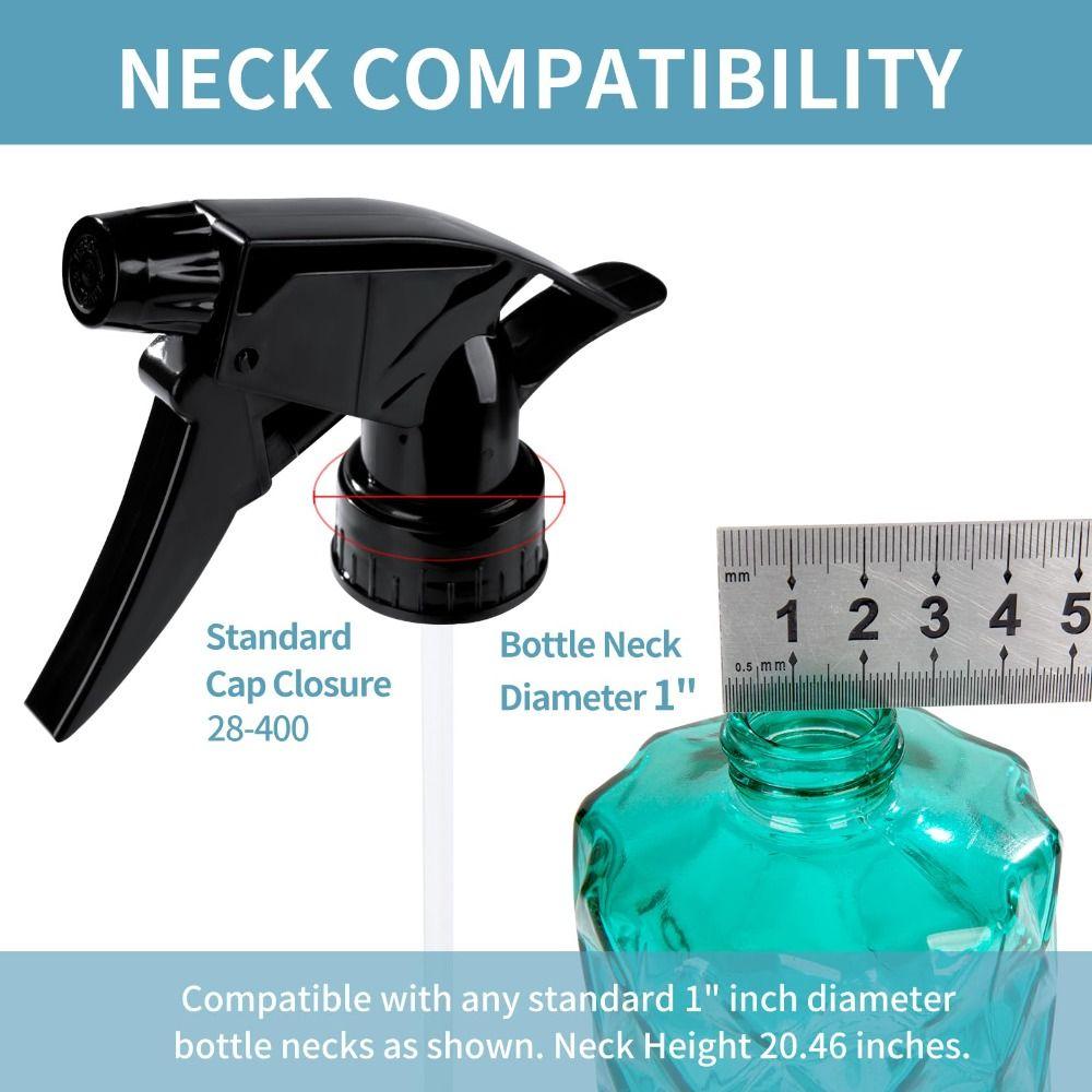 4pcs Leak Proof Mist Water Bottle Spray Nozzle Replaceable Sprayer for Bottles