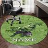 Customizable H-Hulk Round Non-Slip Carpet - Ideal for Garden, Picnic, Office, Perfect for Decoration, Suitable For All Seasons