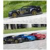 1/32 Ford Mustang GT500 Supercar Alloy Car Model Sound Pull Back Car 4 Open Door Children's Gifts Toy