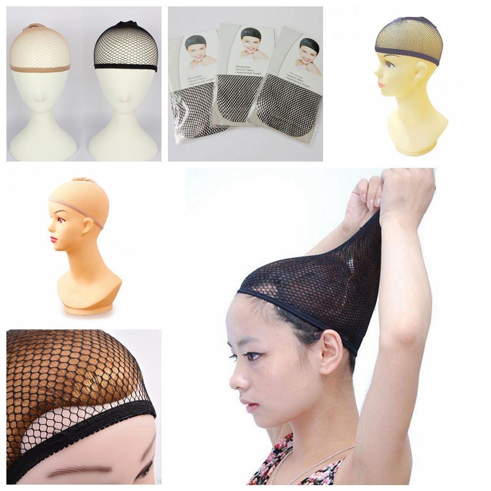 Unisex Nylon Black/Nude Wig Stocking Bald Cap Hair Mesh Snood