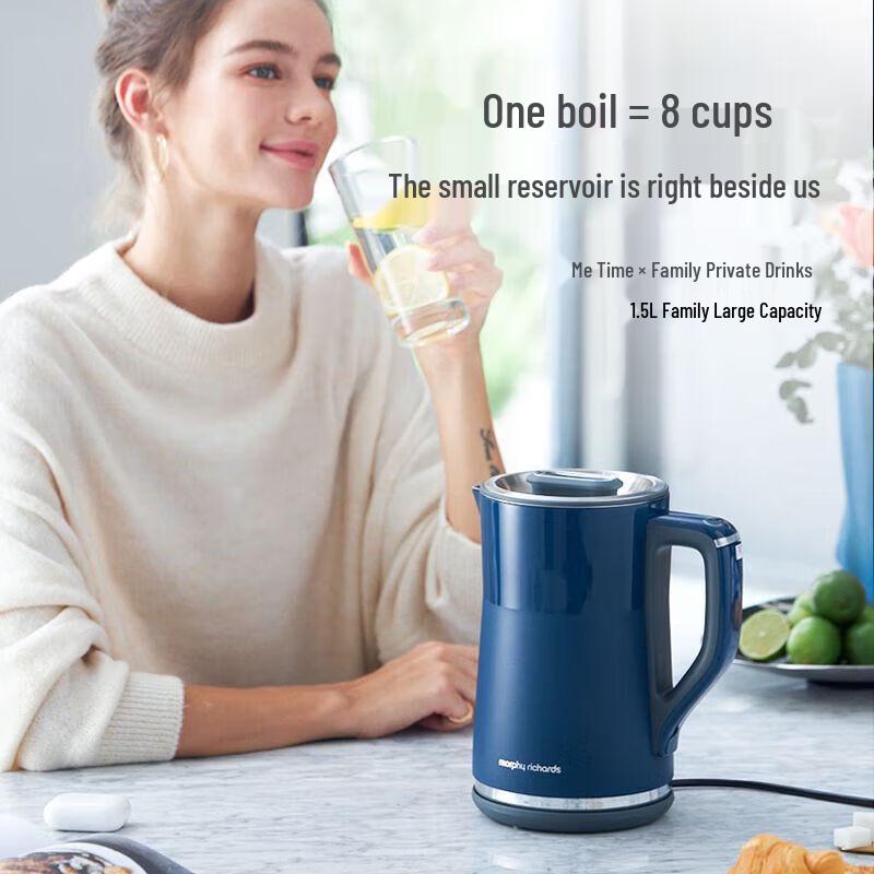 Morphyrichards MR6071 Smart Double-Layer Electric Kettle CN Plug (adapter Included)