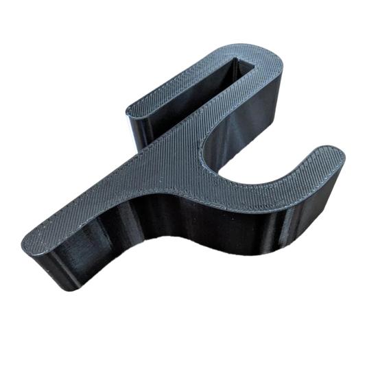 Bathroom Hook Wall Mount Rack Easy Installation Space-Saving Design Decorative Hook Stand Multi-Purpose Organizer for 8mm Glass