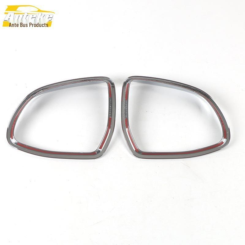 22 X5L Rearview Mirror Rain Shield Bright Ring & Reflective Decorative Sticker