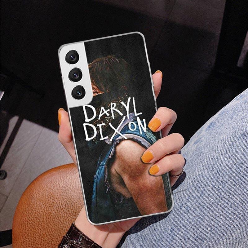 

The Walking Dead Daryl Dixon Phnoe Case for Samsung Galaxy S26 S25 Edge S23 S24 Ultra S22 Plus S21 S20 FE Unique Cover Soft Coqu Samsung S24