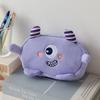 Stuffed Plush Pencil Bag Cute Design Stationery Bag Novelty Cartoon Pen Bag  Makeup Storage