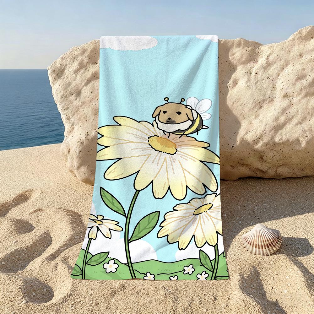 Cartoon Cute N-Nudaeng Towel Towels For Beaches Yoga Studios Gyms Hot Springs Swimming Pools And Picnics