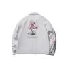 Li Ning Sakura Series Floral Print Sports Jacket Men Jacket White AFDR426-1