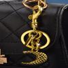 Exquisite Metal Letter Keychains For Women Y2K Bag Pendant  Car Keyring Jewelry Gift Decoration Accessories