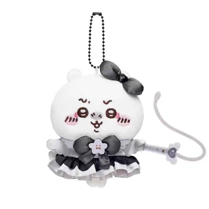Dark Magic Series Cartoon Angel Demon Plush Pendant Cute Doll Keychain Bag Charm Gift
