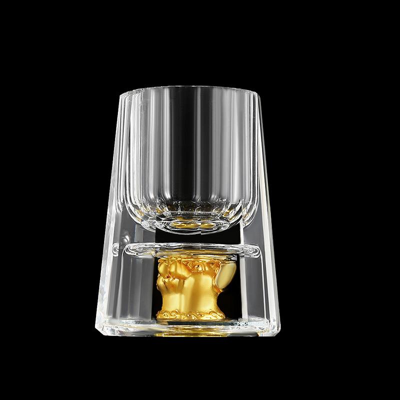 

Кристальный стакан Зодиак Рюмка Диспенсер для вина 12 маленьких винных бокалов Домашняя вечеринка Одна чашка Простой