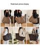 European & American Retro Leopard Print Shoulder Bag - Large Capacity, Stylish Mommy Tote