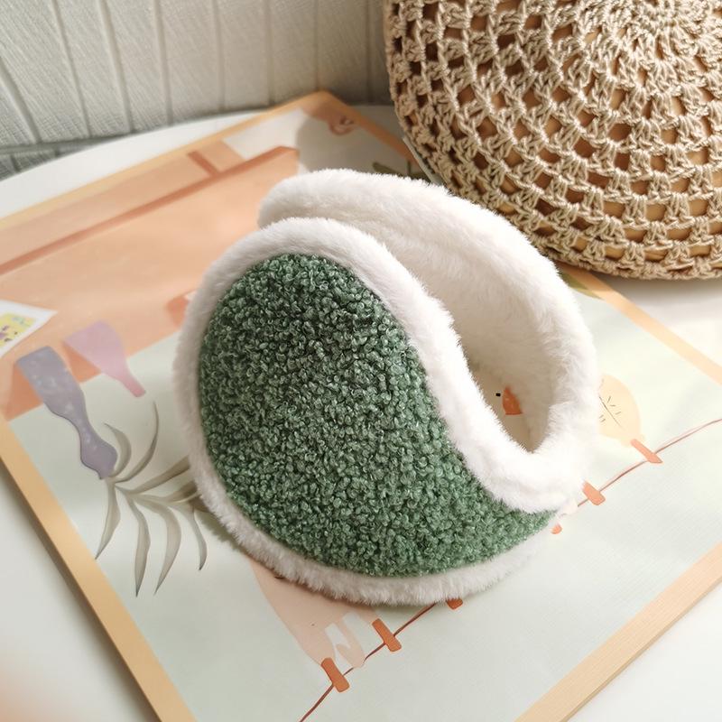 Korean Style Cute Women's Winter Earmuffs - Thick, Lined, Warm, Anti-Freeze Ear Protectors
