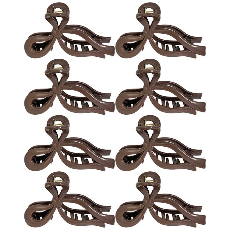 Solid Color Elastic Soft Silicone Hair Clip Fashionable and Elegant Shark Clip Hair Accessories