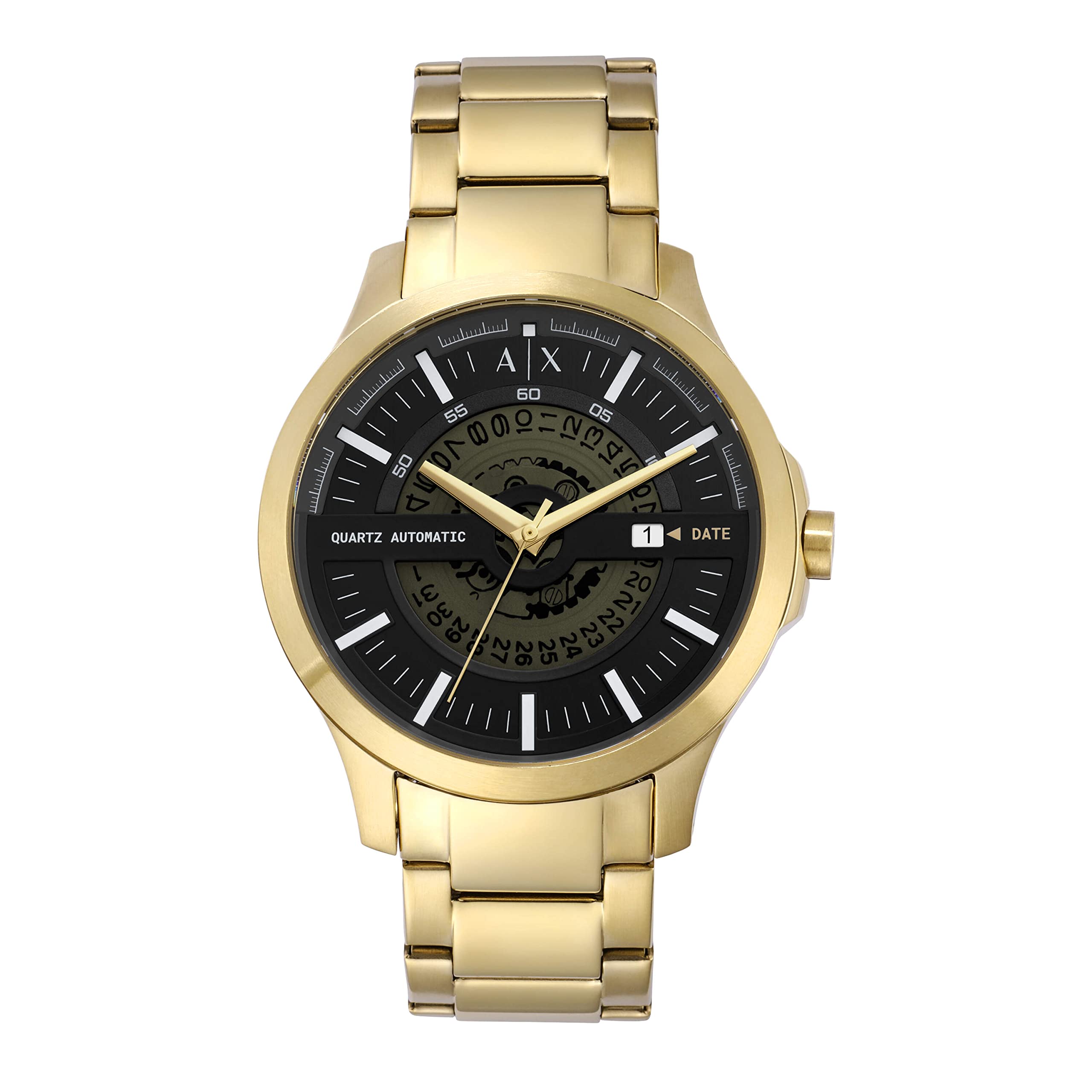 

[AX Armani Exchange] Часы AX2443 мужские золотые обычные импортные товары