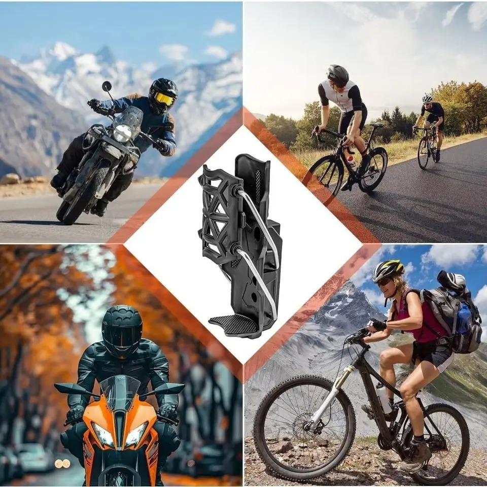 Motorcycle Cup Holder Adjustable Handlebar Mount Cup Drink Water Bottle Stand Universal for 22-25MM