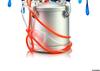 10L Water Bag, Colorful Spray Gun, Latex Paint Sprayer Machine, Coating & Sand Spray, Water Storage Pressure System