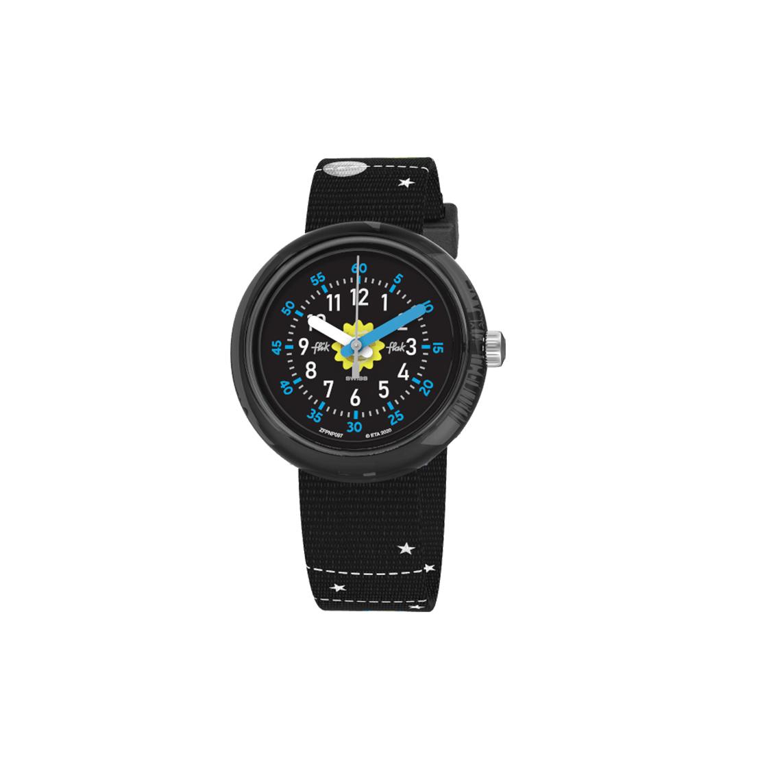 SWATCH Men 31.85mm Black Watch FPNP097 FPNP097 Black