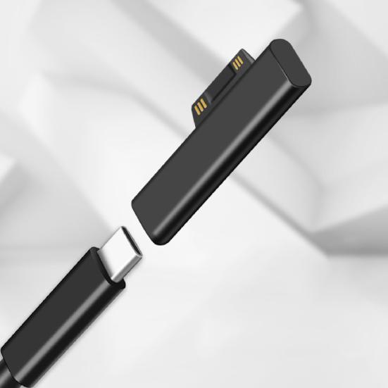 Portable Type-C to Charging Connector Adapter for PD Fast Surface Pro 3/4/5/6/7