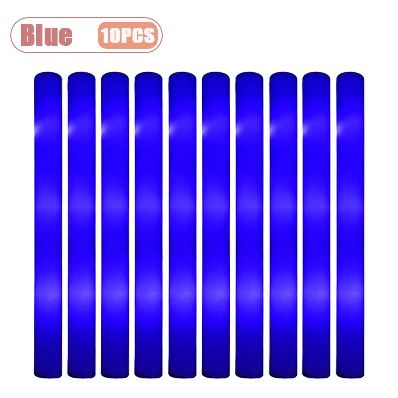 

Светящаяся палочка губка бар светодиодная красочная мигающая светящаяся палочка для поддержки, неоновая вечеринка, мероприятие, светящаяся палочка для ночных мероприятий As Shown