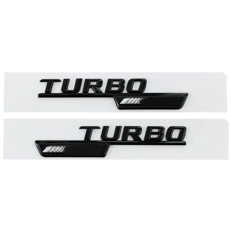 Hot 2025 3D ABS Car Fender Badge For Mercedes BENZ CLA45 GLA45 X156 A45 C117 X247 GLE53 Turbo AMG 4MATIC Emblem Logo Sticker Acc