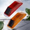 Solar Powered Flashing Warning Safety Strobe Light Enhanced Visibility LED Flashing Beacon for Trucks Barriers