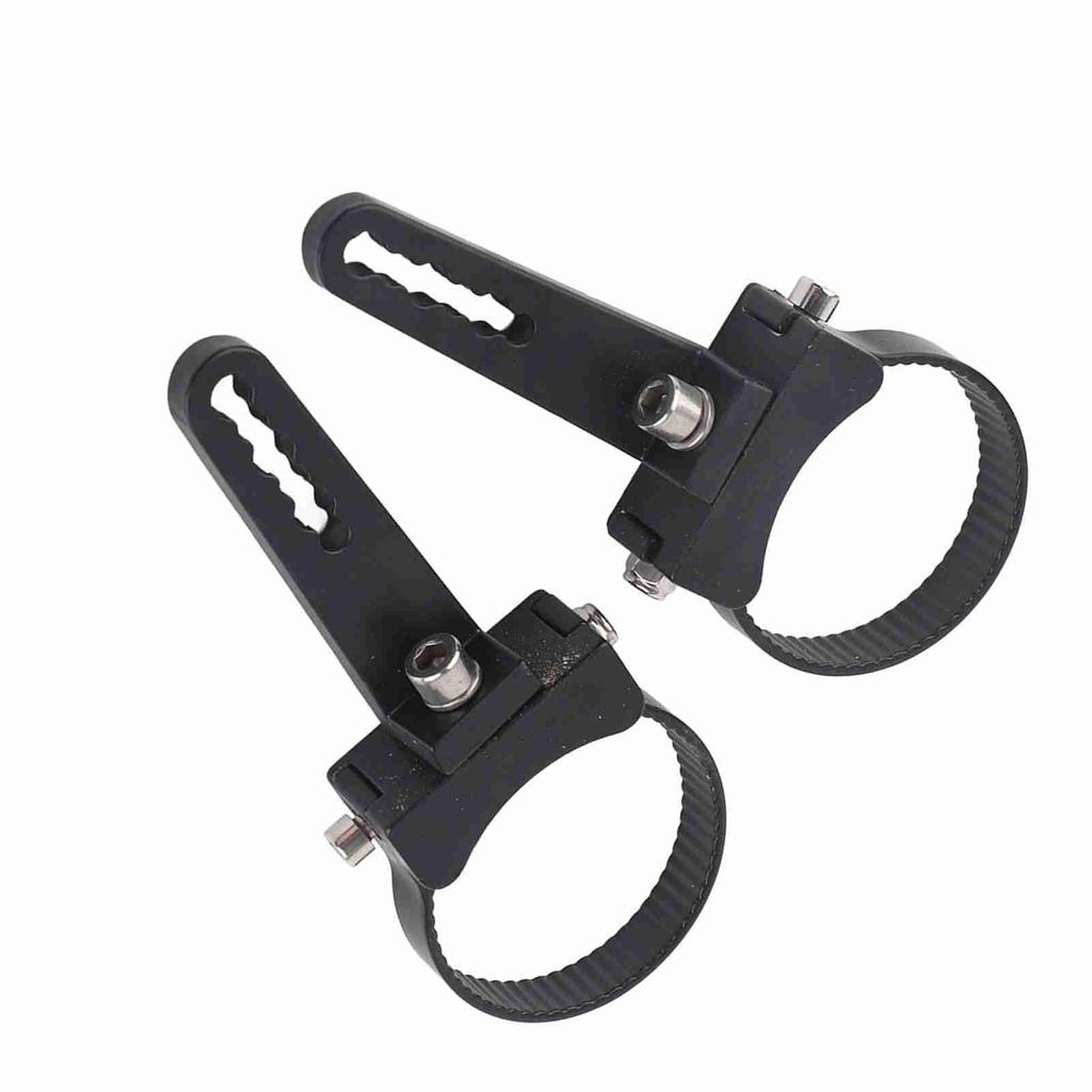 Montagehalterung 1-3 Rohre Aluminium Bull/Roll Bar Montagehalterung Halterung LED Auto LKW Off-Road Arbeitsscheinwerfer Die meisten Auto LKW (2,5 ")