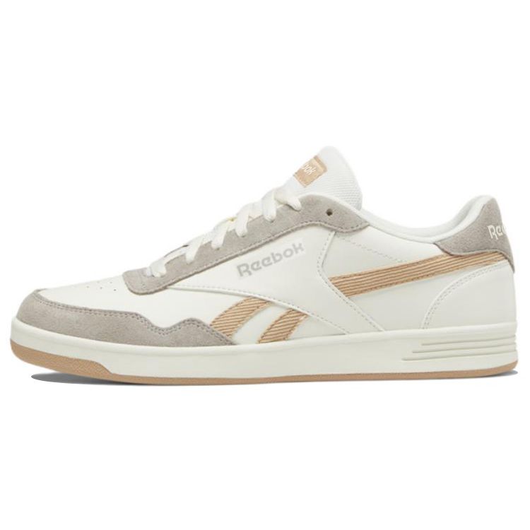 Reebok Royal Techque T Classic Retro Low-Top Sneakers Unisex Sneakers White Brown HR0902